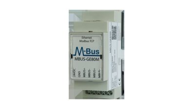 M-Bus to Modbus TCP gateway